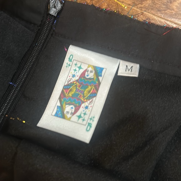 Queen of Sparkles tinsil sparkle skort NWOT - Picture 6 of 7
